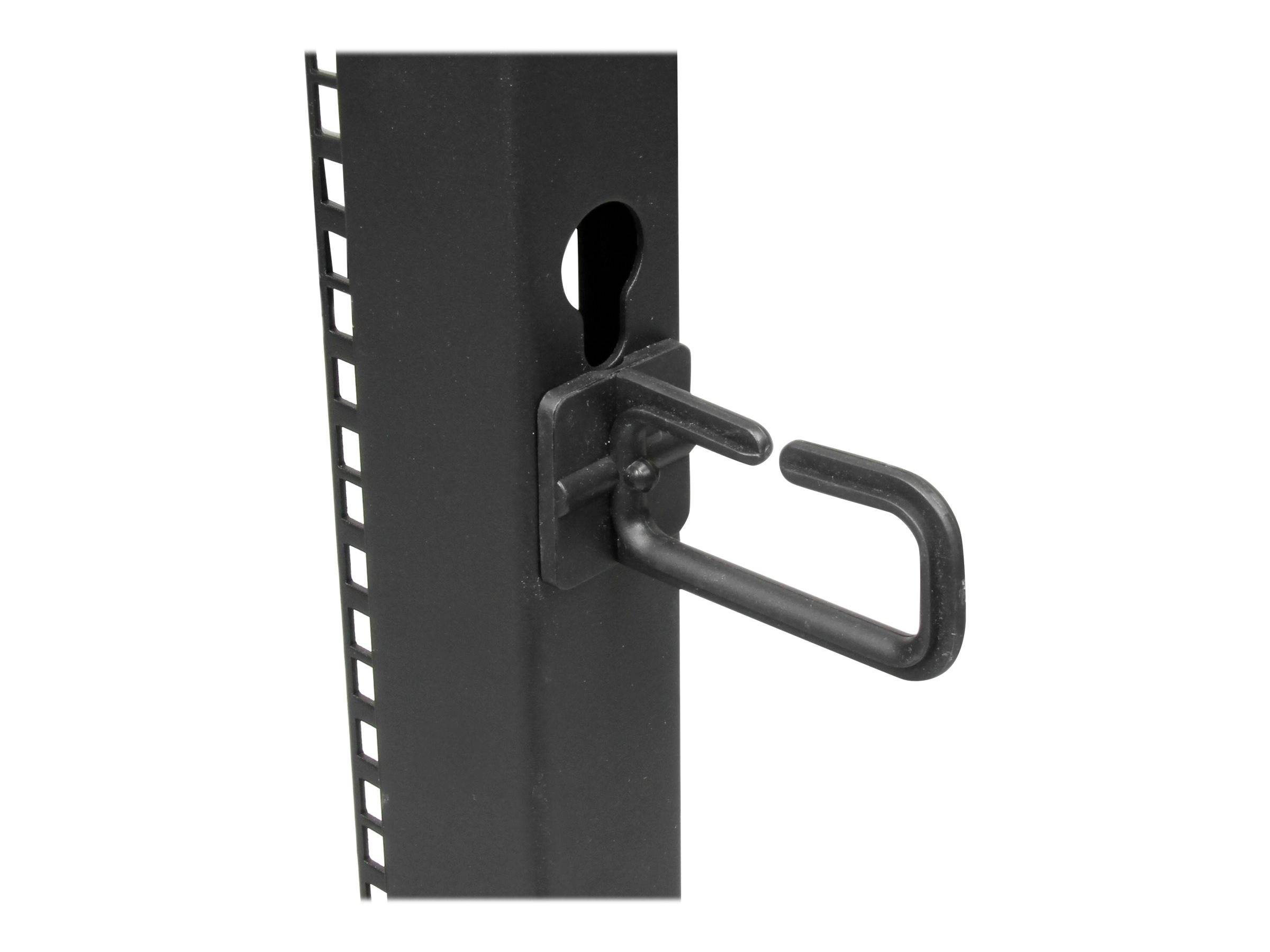 StarTech.com 19-Zoll Serverschrank - 8HE Laborgestell - Tiefenverstellbar 56 bis 102 cm - Tragfähigkeit 544 kg - Dell Po