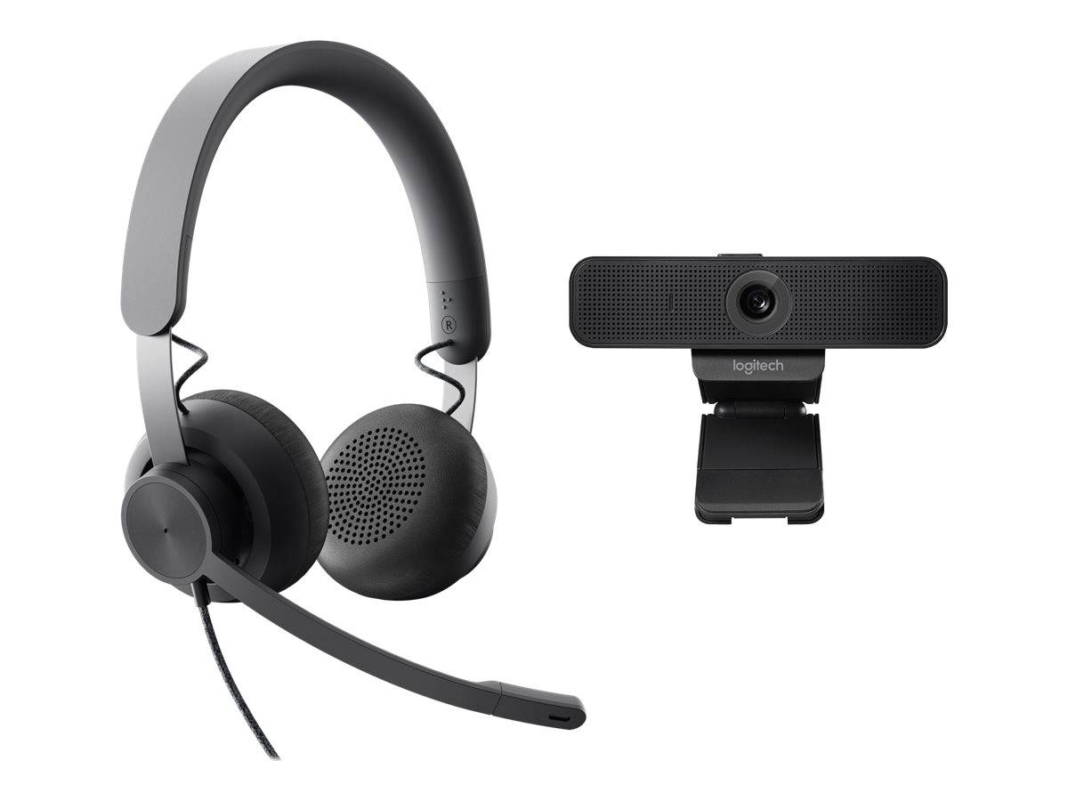 LOGITECH Wired Personal Video CollabKit - GRAPHITE - EMEA