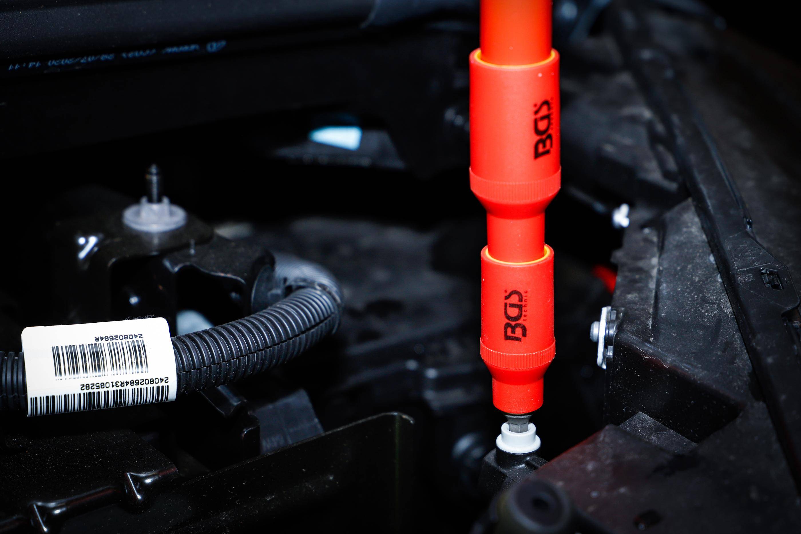 BGS technic VDE-Bit-Einsatz-Satz | Antrieb Innenvierkant 10 mm (3/8")