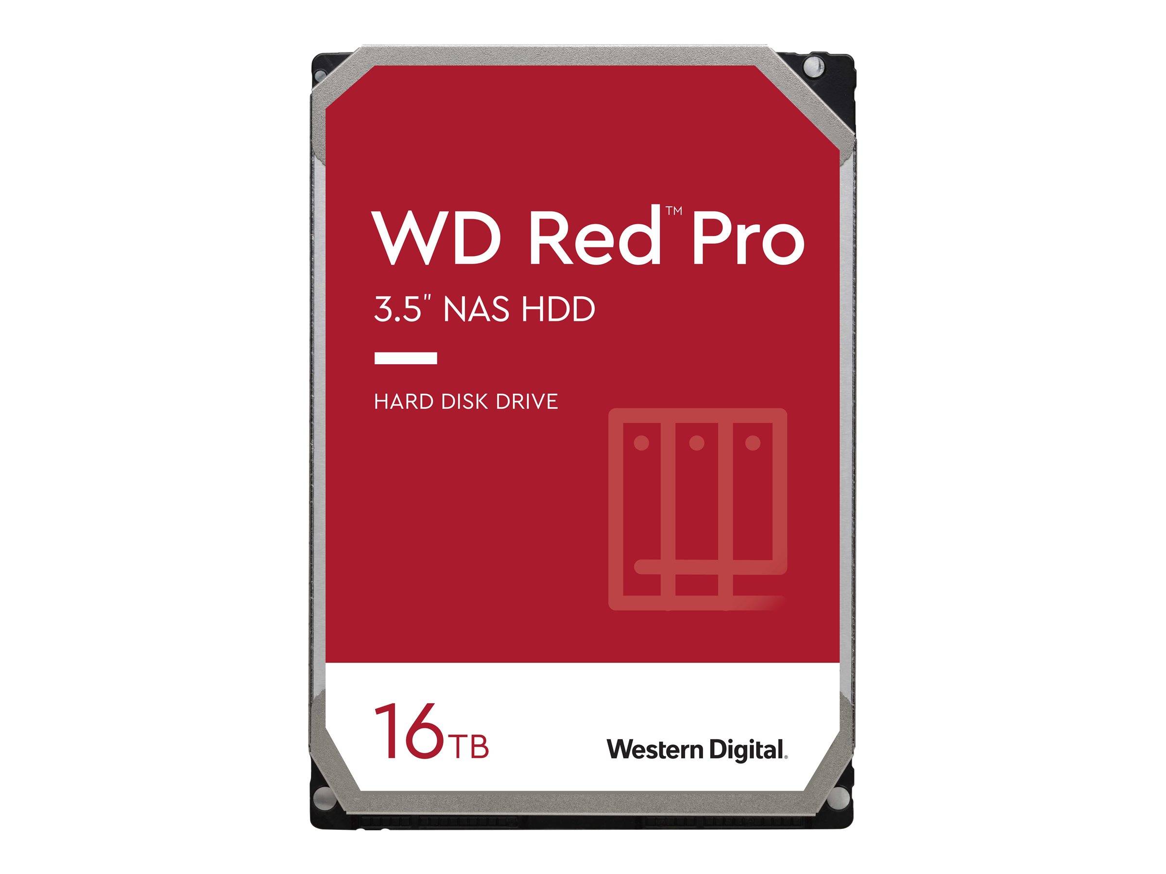 WD Red Pro WD161KFGX - Festplatte - 16 TB - intern - 3.5"" (8.9 cm)