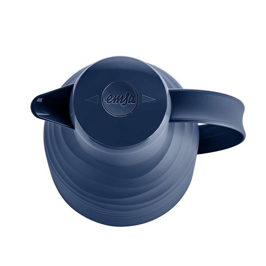 EMSA Isolierkanne Samba Wave 1,0l navy - 1 l - Navy - Polypropylen (PP) - 178 mm - 145 mm - 215 mm