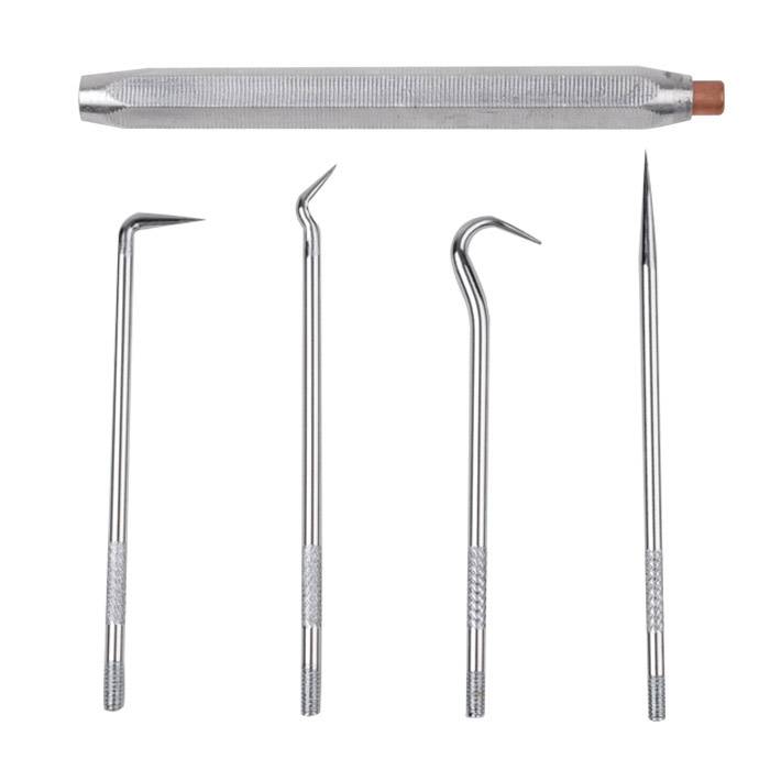 Montagesatz für O-Ringe - 5-tlg. - Werkzeugstahl