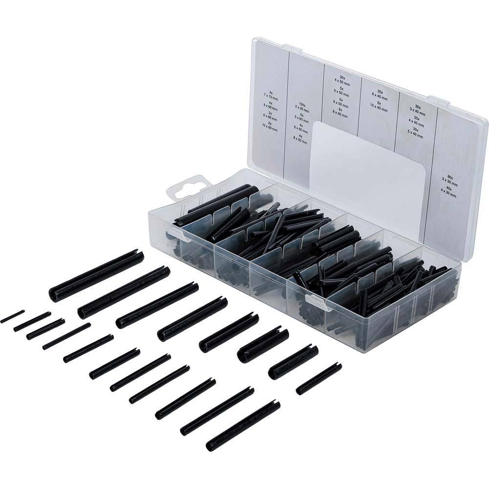 Hohlsplinte/Federstifte-Sortiment, 450-tlg.