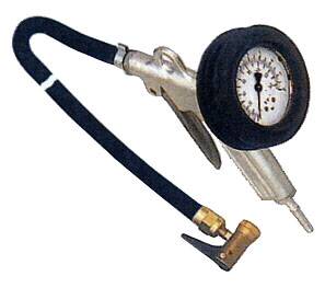 Handreifenfüllmesser - Pistolenform - mit Hebelstecker - 0 - 10 bar (140 psi)