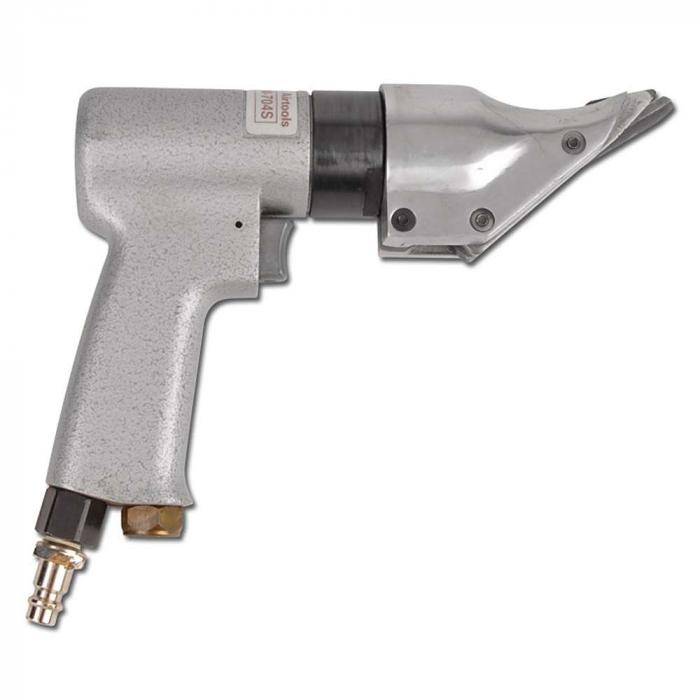 Druckluft-Schnabelschere - Schnittleistung 1,4mm - abnehmb. Scherkopf - Zwei fes