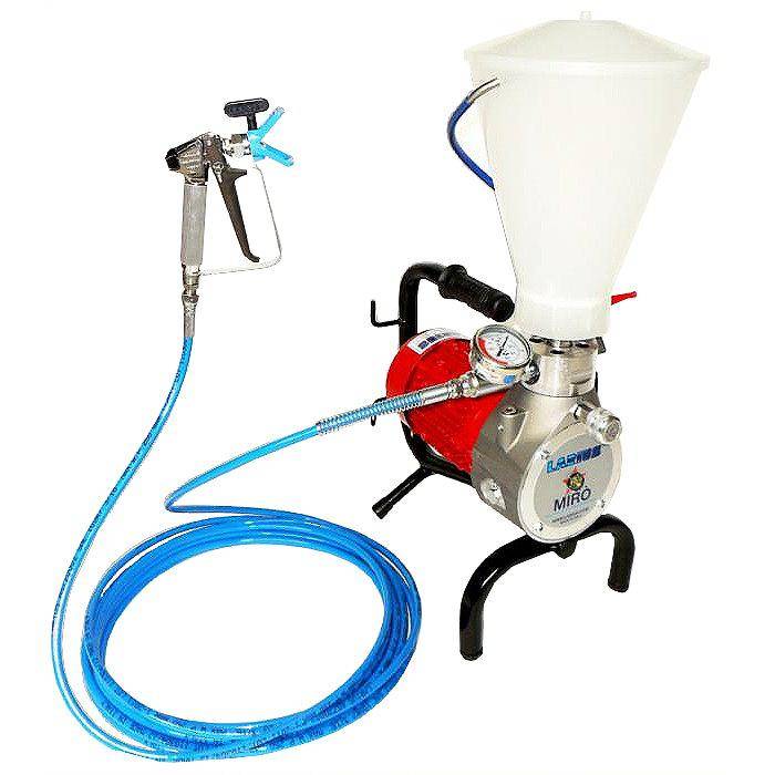 Airless Gerät - "Larius Miro" - auf Gestell - 2,2 l/min