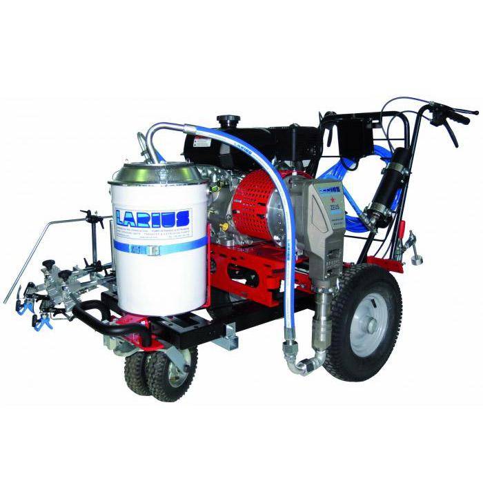 Straßenmarkierungsgerät Zeus Liner - max Förderleistung 3,5 l/min - Benzinmotor 9 PS