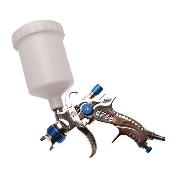 Druckluft-Farbsprühpistole - max. 6 bar - Lackbehälter 550 ccm - mit Filter