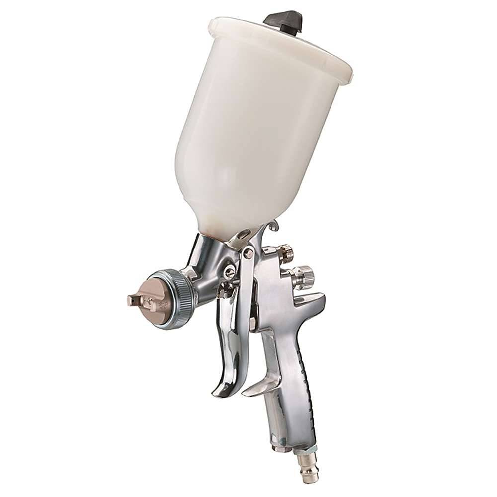 Schneider FSP-FP-HTE2-1.5 - Lackierpistole - Düse Ø 1,5 mm - 0,6 l Fließbecher - Hochviskose Materialien - Rund- & Breitstrahl, Stufenlose Einstell