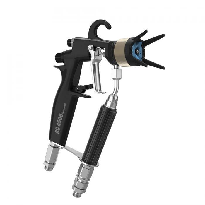 AirCoat Pistole AC 4500 Professional - inkl. blauer Luftklappe - ohne Düse