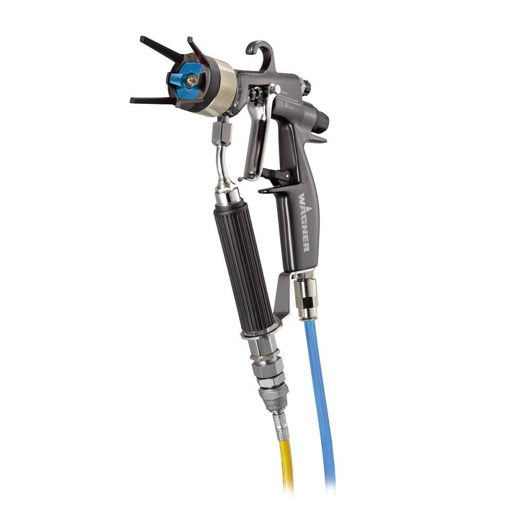 AirCoat Pistole AC 4600 Pro. - inkl. blauer Luftkappe, Halter und ohne Düse