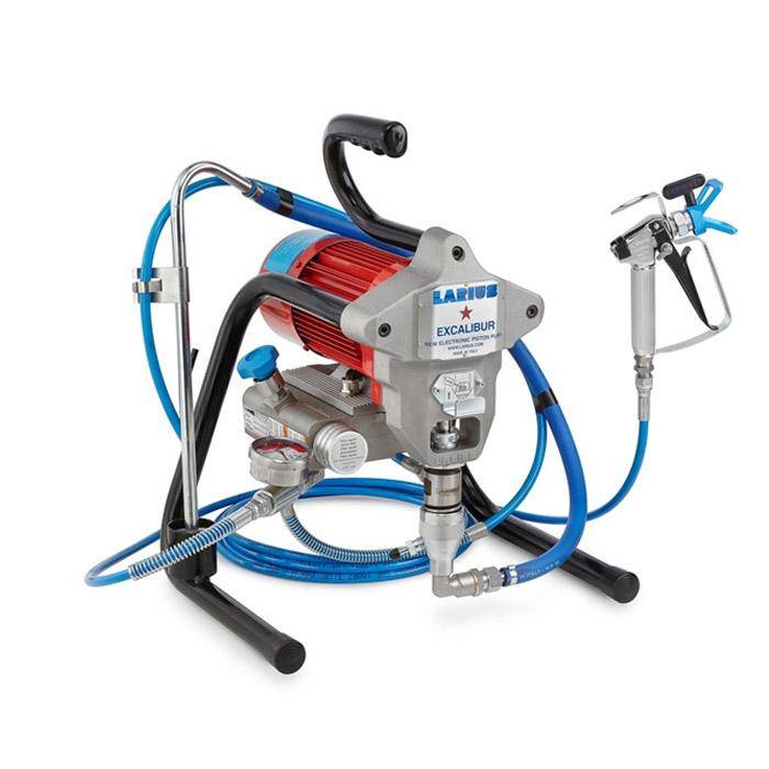 Airless Farbspritzgerät "New Excalibur" - Larius- auf Gestell - 2,1 l/min
