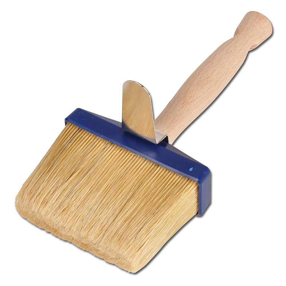 Flächenstreicher, Profi Qualität - China Borste, 3-fach gekocht - Größe 100/30 mm - Borstenlänge 65 mm - VE 6 Stück - Preis per VE