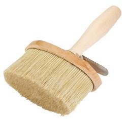 Oval-Fassadenbürste - heller Kunstborsten-Mix - Maße 135 x 65 mm - Preis per Stück