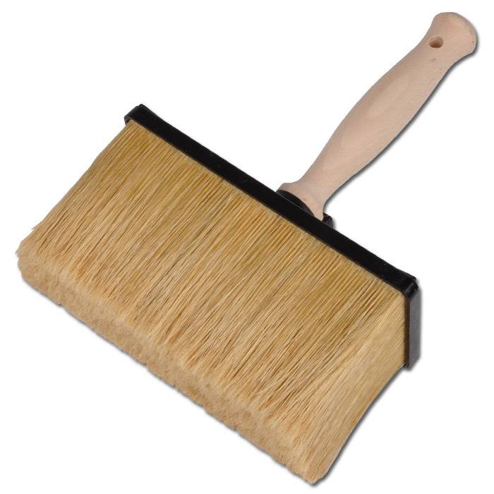 Decken-Bürste - heller Kunstborsten-Mix - Maße 175 x 75 mm - Preis per Stück - vulkanisiert