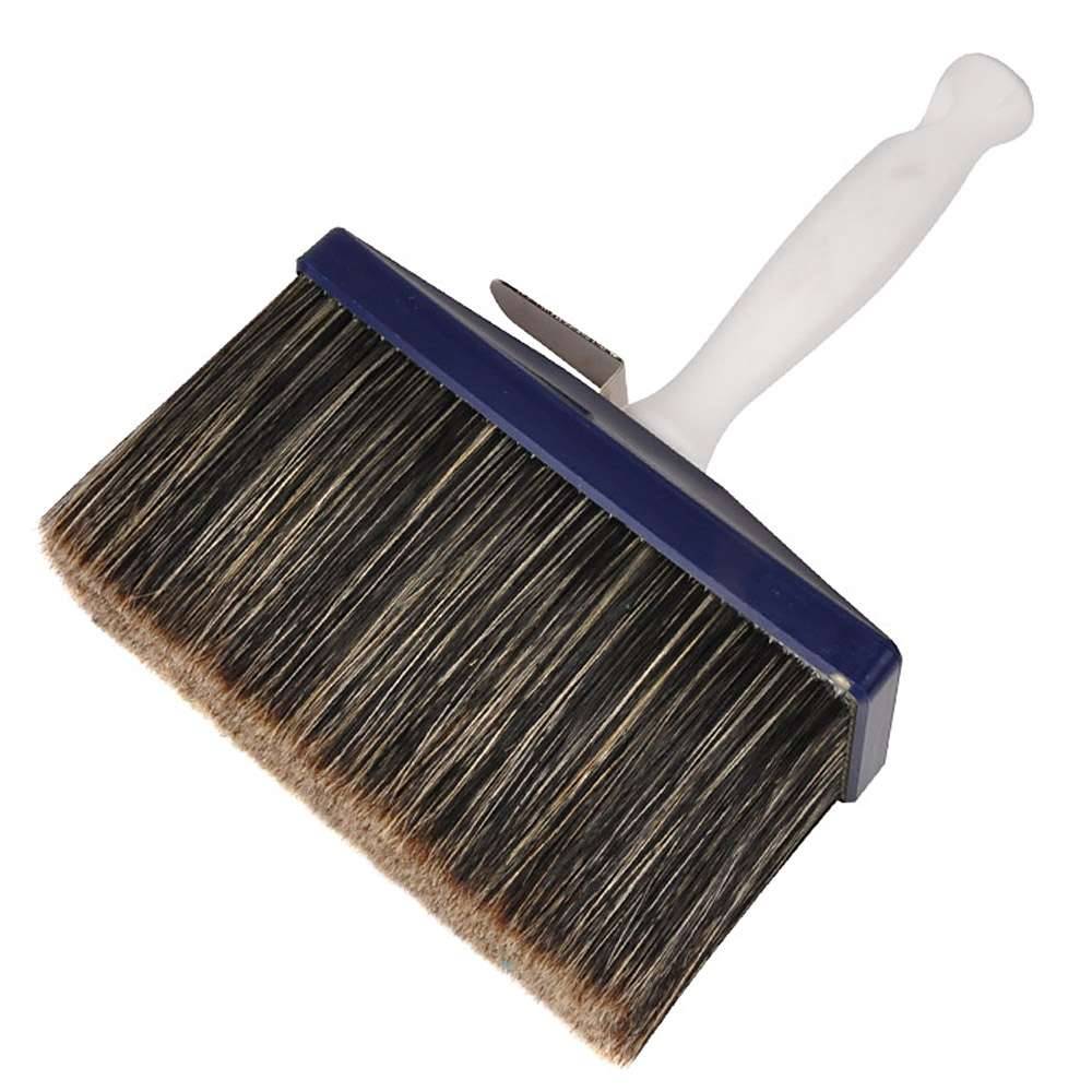 Decken-Bürste - graue China-Borste - Maße 180 x 80 mm - Preis per Stück - vulkanisiert