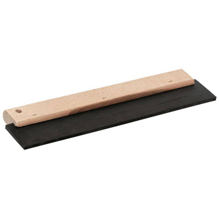 Gummispachtel - Größe 300 mm - Material Blatt Gummi - Material Griff Holz