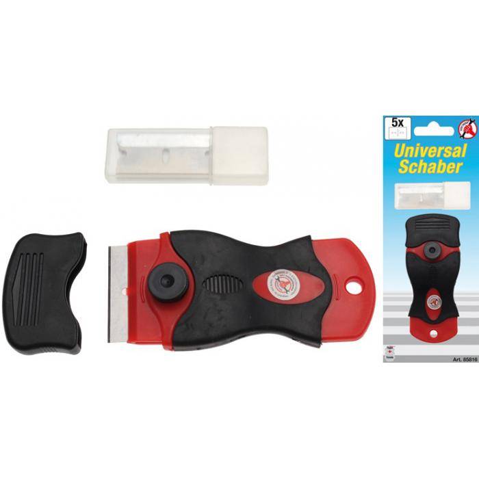 Universal-Schaber - Klingenbreite 38 mm - mit 5 Klingen