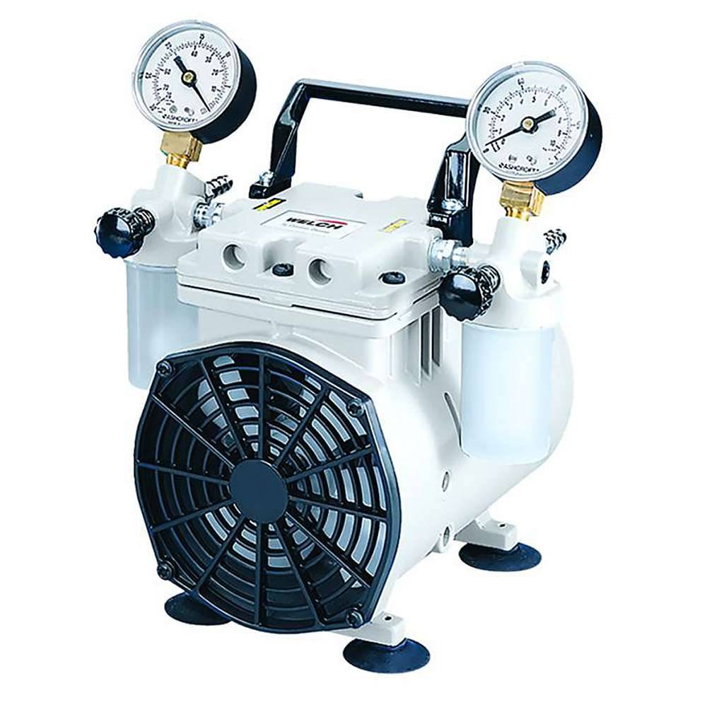 Kolbenpumpe WOB-L® 2522 - max. 133 mbar - max. 18 l/min - für Vakuum- und Druckanwendungen