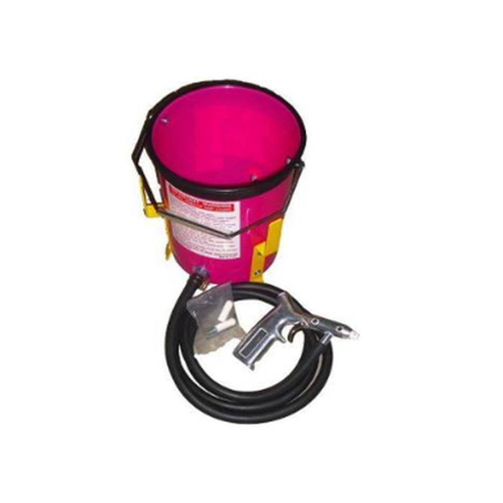 Injektor-Freistrahlgerät -11 l Plastikbehälter - min. 350 l/min Luftleistung - einfache Strahlpistole