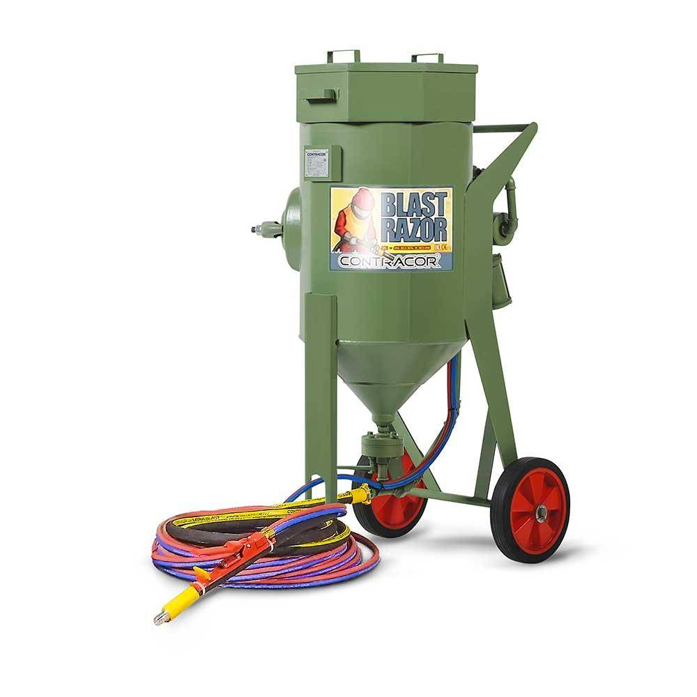 Sandstrahlgerät BlastRazor BlastPack-50 - Komplettpaket - max. 10 bar - Volumen 50 l - bis 15 m²/h