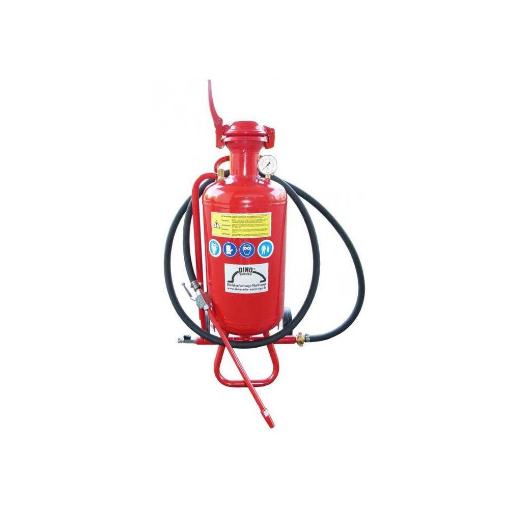 Druckstrahlgerät Profi - fahrbar - 25 Liter Kessel - Luftverbrauch 500 bis 800 l/min bei 4 bis 6 bar