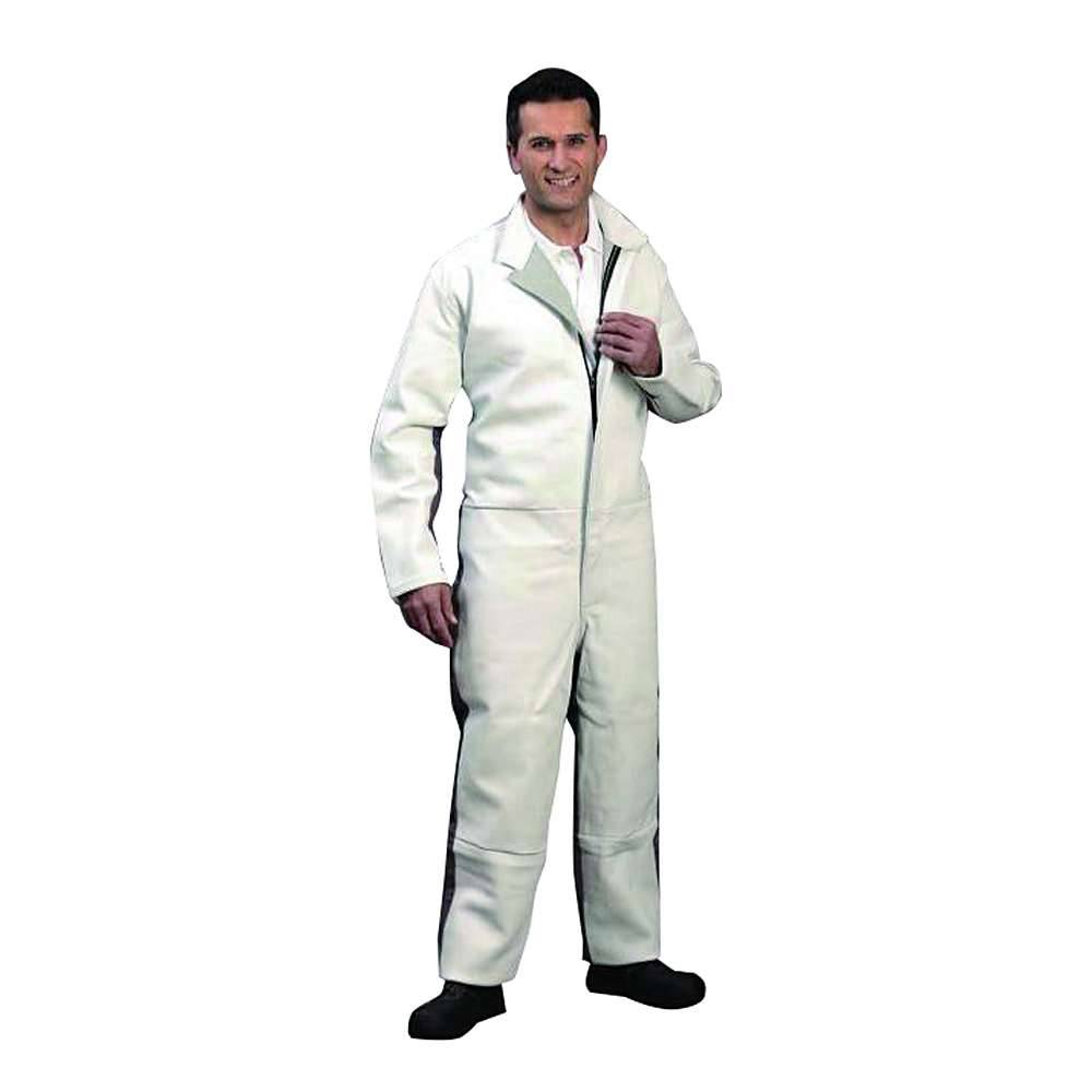 Strahlerschutzoverall "805" - Leder/Baumwolle - Größe M (52/54)