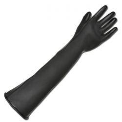 Strahlhandschuhe - Latex - Länge 780 mm - Einstiegsloch ca. 210 mm - Größe 10 - Preis per Paar