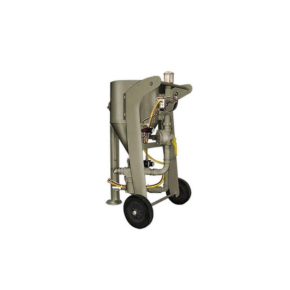 Niederdruckstrahlkessel SCW-1628 ZE - 40 l - Strahldruckregelung bis 10 bar - für besonders feine Strahlmittel