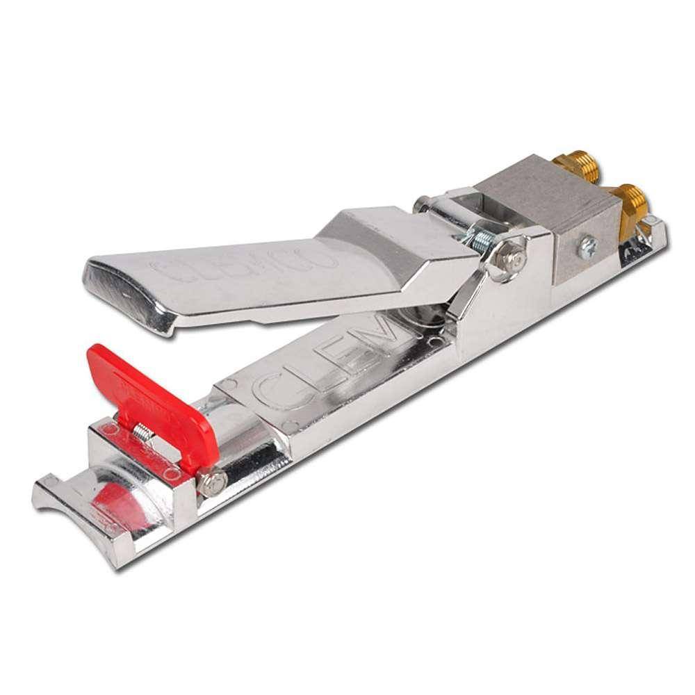 Fernbedienung Handhebel Clemco RLX-III - max. 12 bar - pneumatischer Totmannschalter - Alu-Druckguss