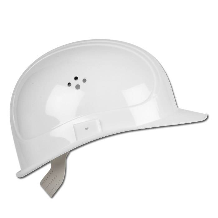 Schutz-Helm - von 51-63 cm - weiss - Polyethylen - INAP Master 4 - DIN EN 397/ VDE zertifiziert