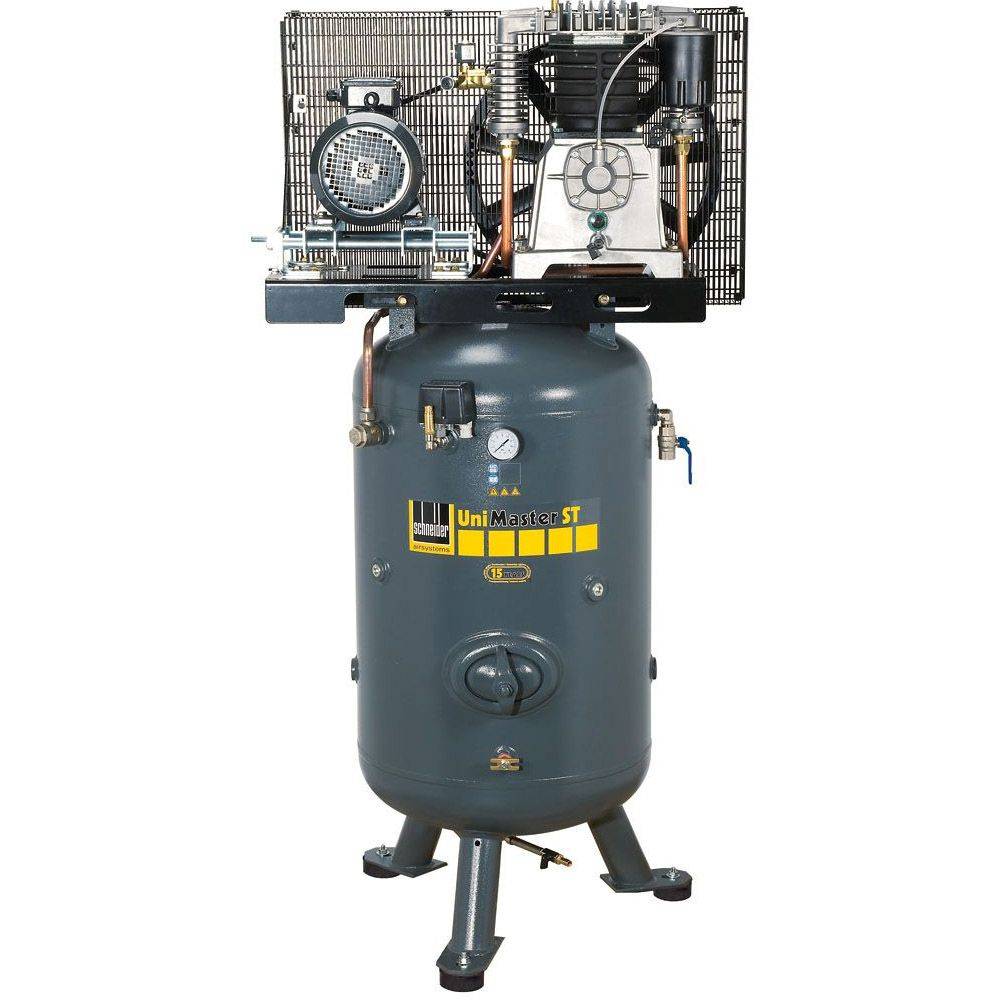 Schneider UNM STS 780-15-270 - Kolbenkompressor - 4 kW - mit Zwischen- und Nachkühler