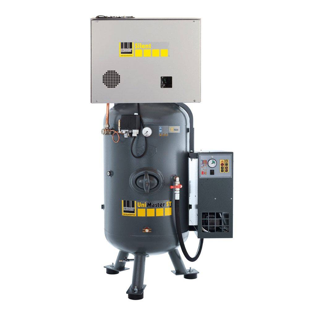 Schneider UNM STS 660-10-270 XSDK - Kolbenkompressor - 4 kW - mit Kältetrockner