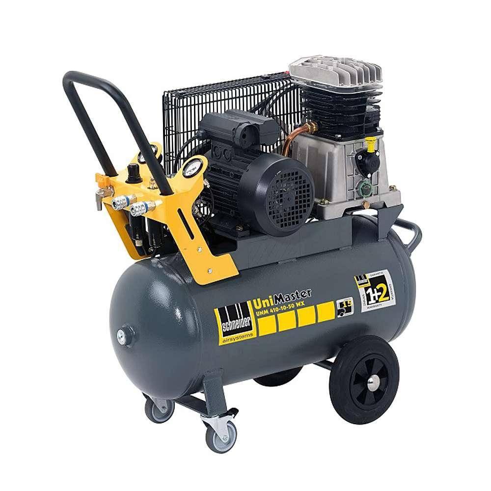 Schneider Kompressor UNM 410-10-50 WX - UniMaster - 10 bar - 410 l/min - für häufigen Einsatz