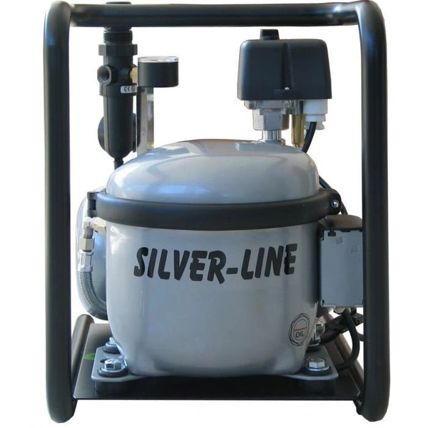 Leiselaufkompressor Planet-Air L-S20-4 - 8 bar - 17 l/min. - Silver Line Leiselaufkompressor Planet-Air L-S20-4 - 8 bar - 17 l/min. - Silver Line