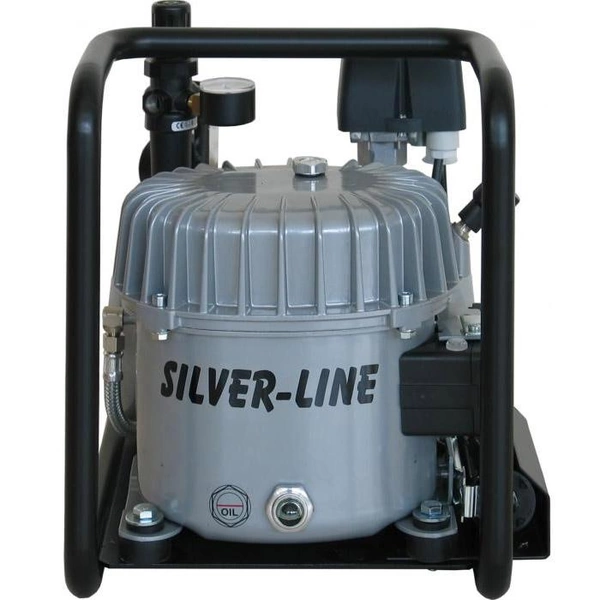 Leiselaufkompressor Planet-Air L-S50-4 - 8 bar - 50 l/min. -Silver Line Leiselaufkompressor Planet-Air L-S50-4 - 8 bar - 50 l/min. -Silver Line