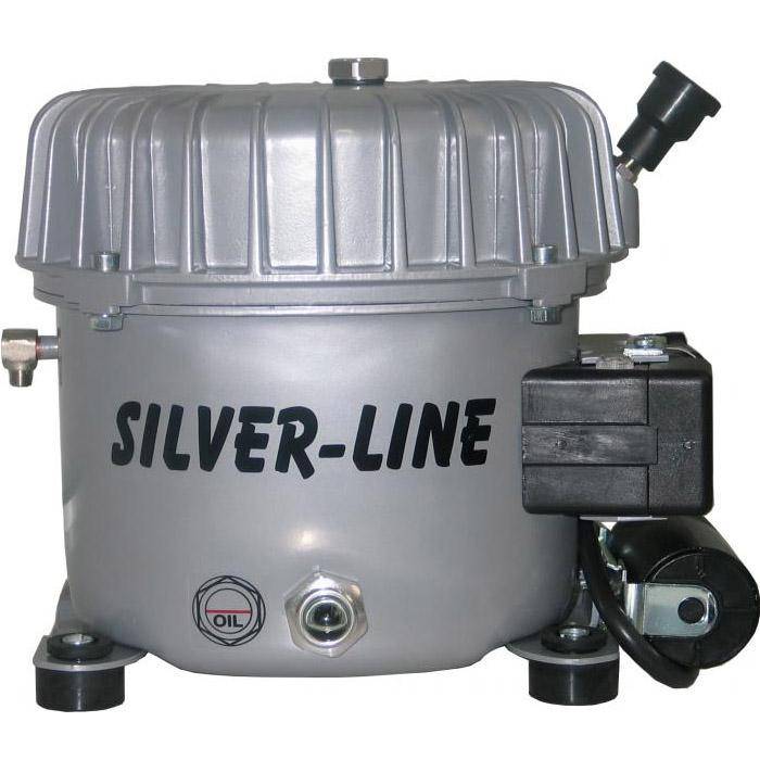 Kompressoraggregat - L-S50 - Ansaugleistung 50 l/min. - Silver Line