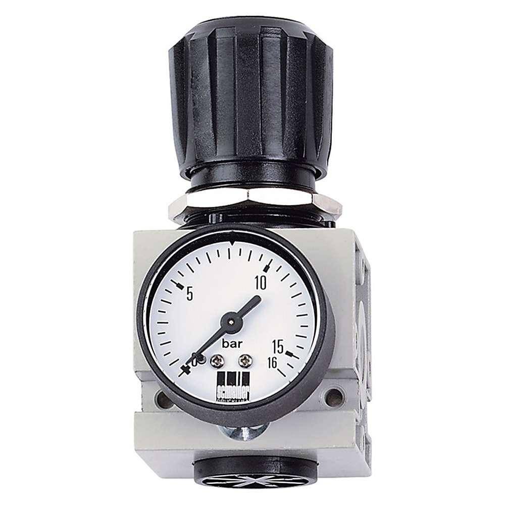 Schneider DM 1/2 W - Druckminderer - 0-12 bar - mit Manometer