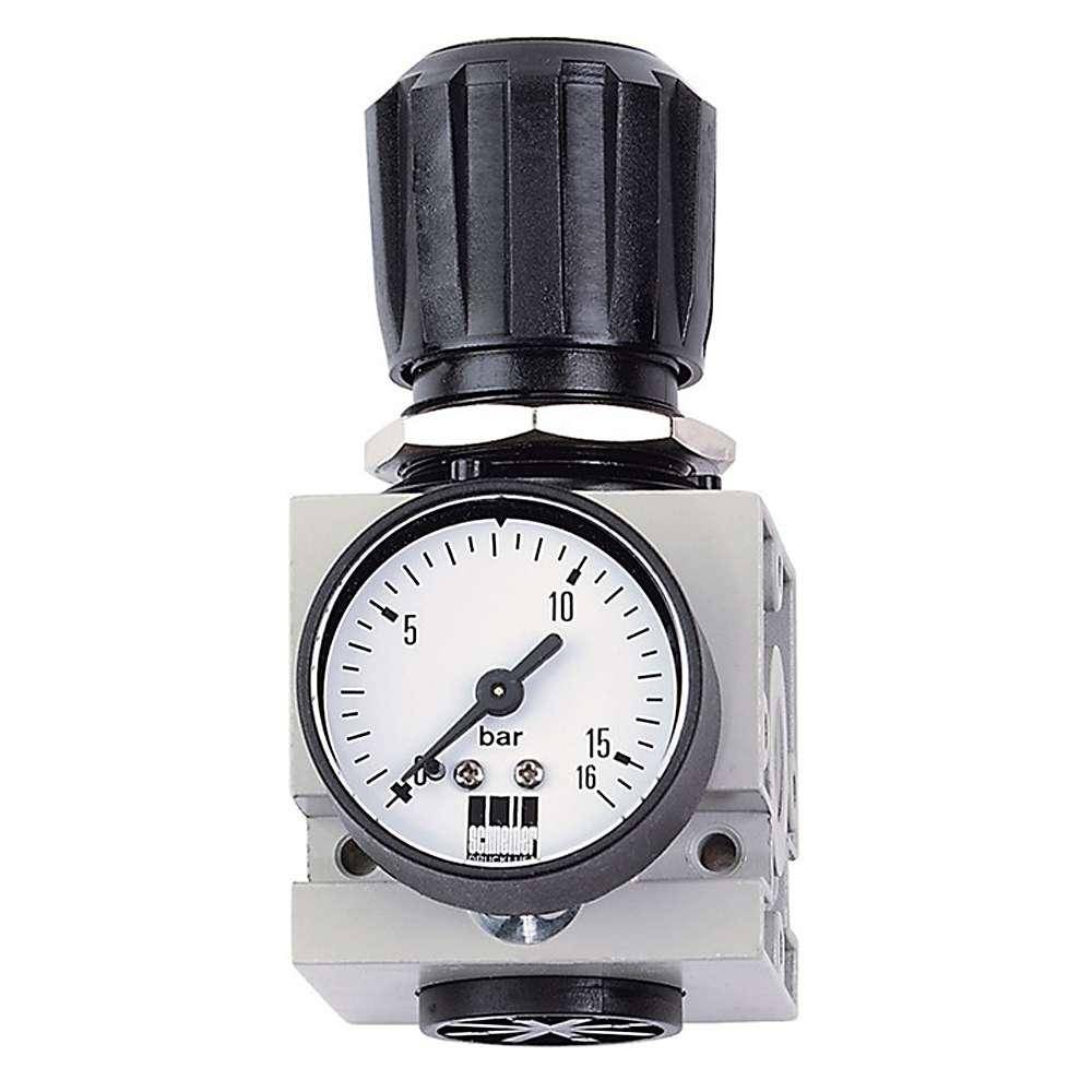 Druckminderer DM 1/4 W - 700 l/min. - Anschlussgewinde Gewinde G 1/4"i - Anschluss Manometer G 1/8"i