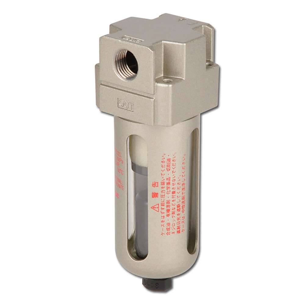 Mikrofilter 0,3µm - 3/4" - 10 bar Modell AFM Modulbauweise - manueller Ablass