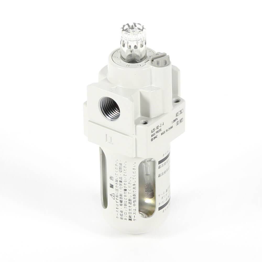 Druckluft - Tropfenöler 1/8" innen - Model AL20-F01-C - Baugröße 20 - 3500 l/min - Behältervolumen 25 cm³