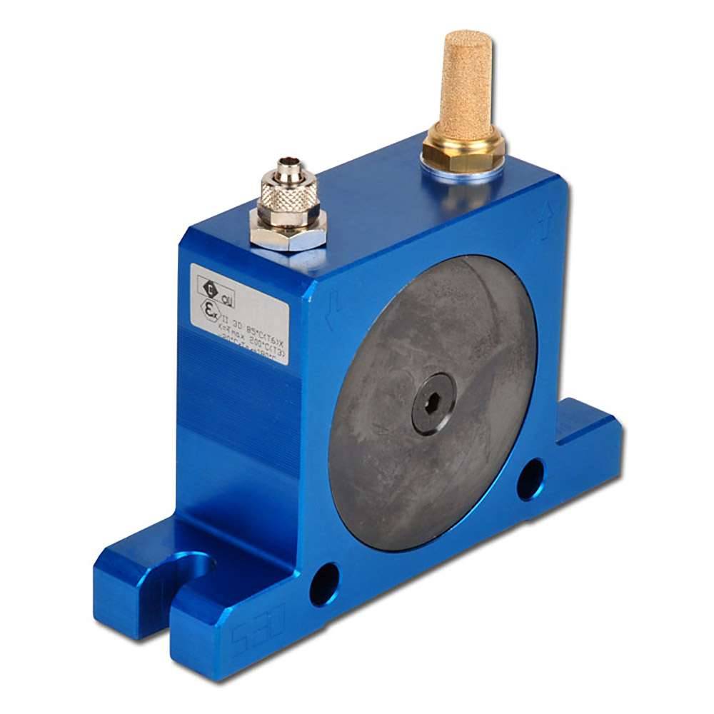 Druckluft - Kugelvibrator Typ S16 - max. schüttelbares Gewicht 110 kg - Gewicht 0,30 kg

