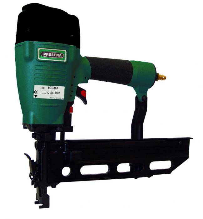 Druckluftnagler für Heftklammern der Type Q von 38 - 67 mm