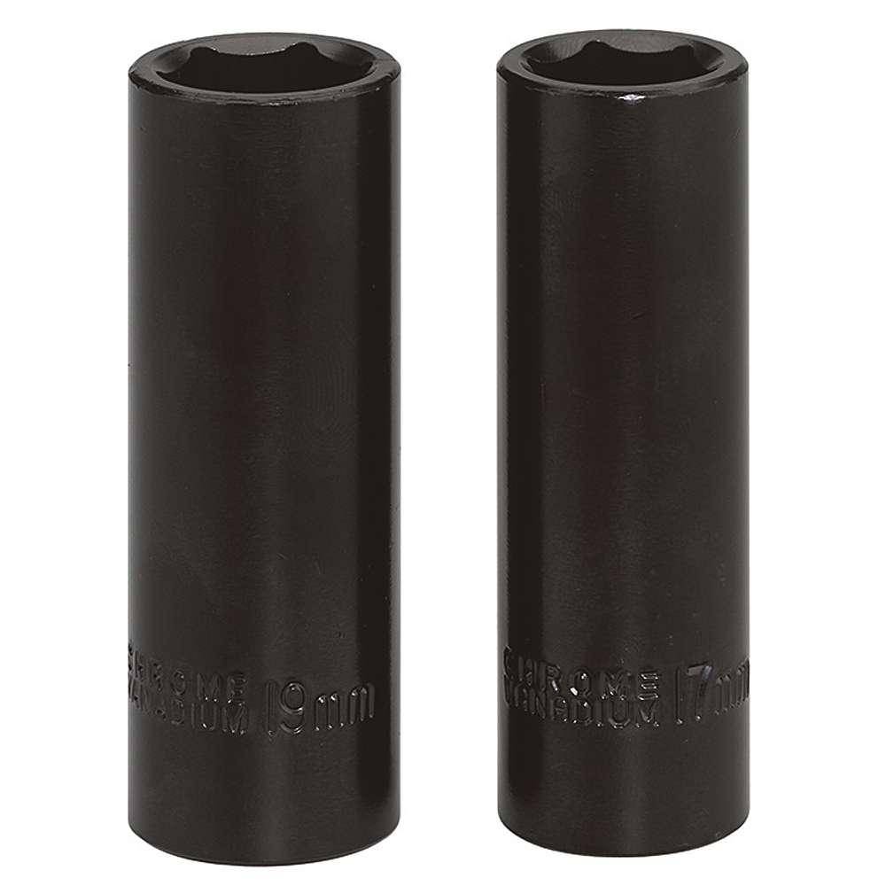 Schneider SKSL-Set 1/2"-2 long - Steckschlüssel - 2 Stück - für Druckluftwerkzeuge