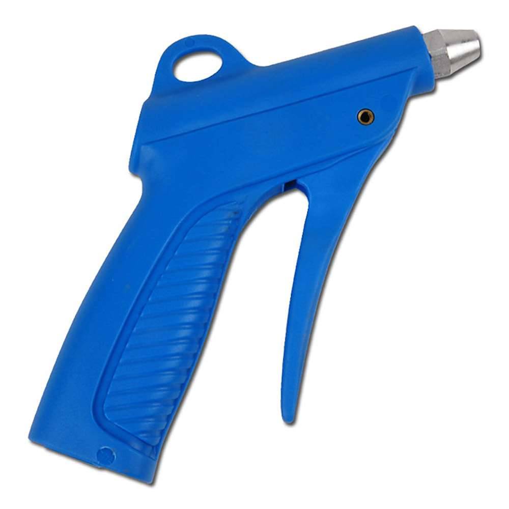 Ausblasepistole Kunststoff - sehr leicht mit Kurzdüse - mit Schlauchtülle f. 6mm LW