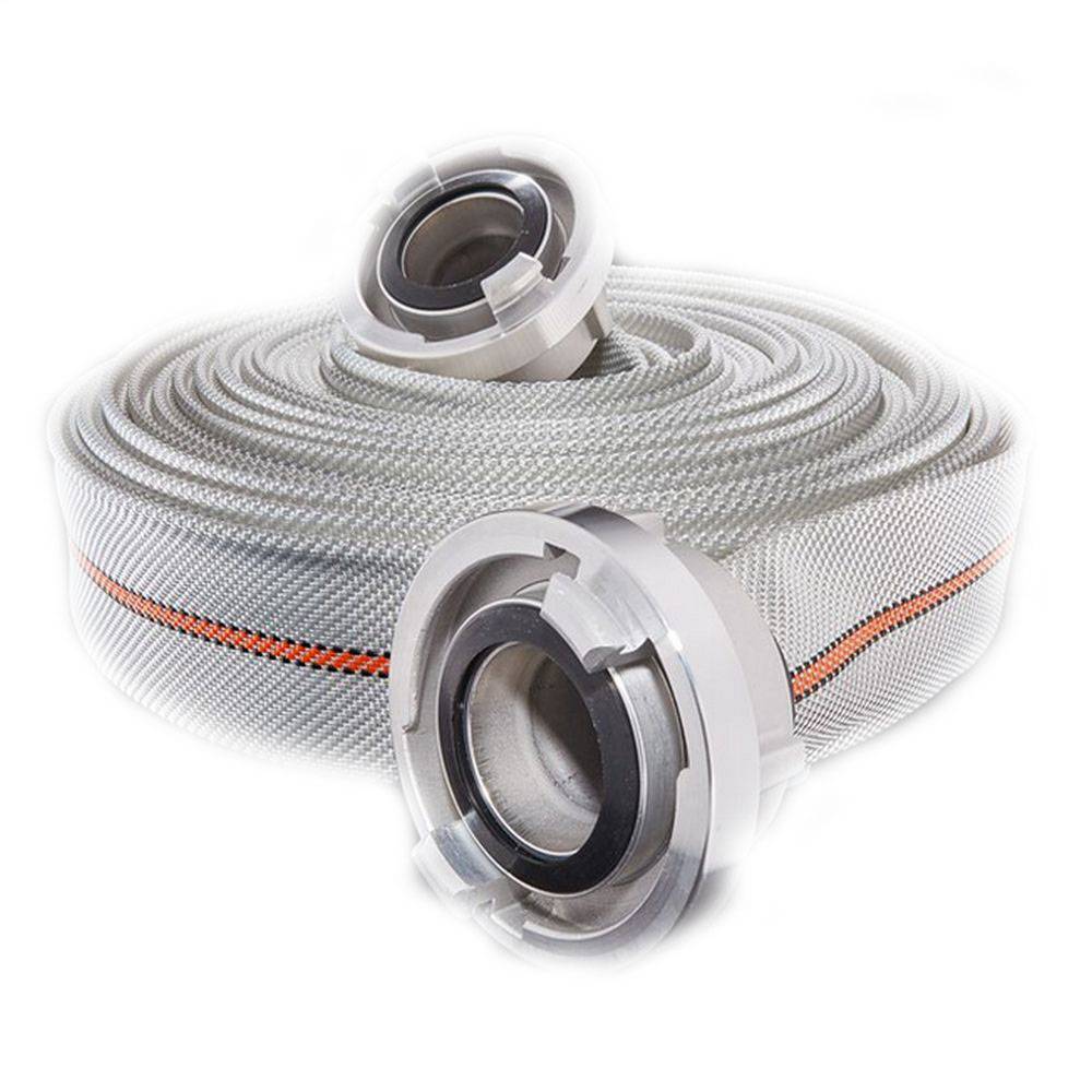 Feuerlöschschlauch Titan 3F DIN 14811 - Innen-Ø 42 mm - 16 bar - mit Druckkupplungen - 10 m - Preis per Rolle