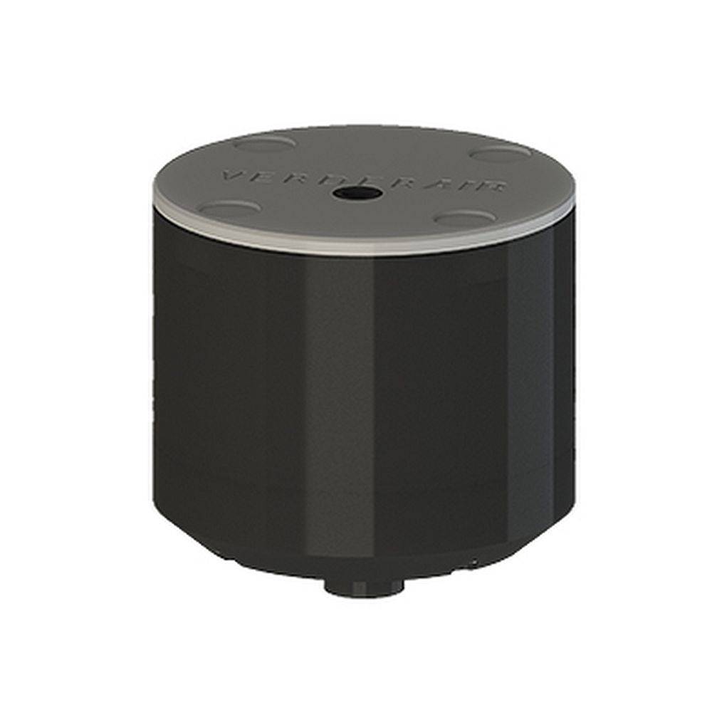 Pulsationsdämpfer PD-P50 leitfähiges PE Gehäuse - EPDM Membrane - Anschluss 2 Zoll NPT male - ATEX konform