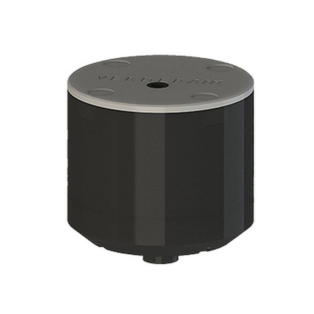 Pulsationsdämpfer PD-P10 - leitfähiges PE-Gehäuse - PTFE-Membrane - max. 70 °C - ATEX konform