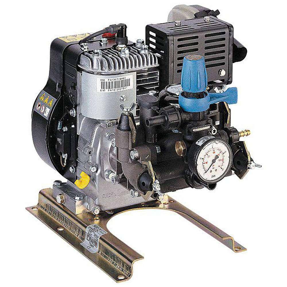 Membranpumpen MC 25 - 4-Takt-Motor Honda - Gehäuse eloxiertes Aluminium - 23 l/min - 25 bar