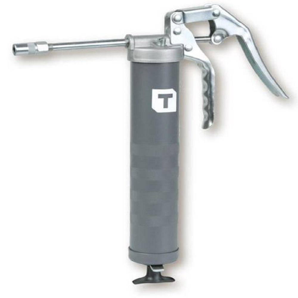 Einhandhebelpresse - max. 2 cm³/hub - 400 bar - mit Düsenrohr und Greifkupplung